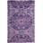 Kouerga Hand Tufted Wool/Viscose Geometric Rug in Purple-1405511252