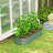 5 x 2.5 x 2 ft Galvanized Raised Garden Bed, Easy DIY, Dark Green-143258494-172238306