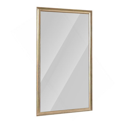 32*70Inch Full-Body Floor Mirror With Artificial Wood Frame, Elegant Design And Durability, A Must-Have For Bedrooms, Clothing Stores And Salons