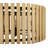 Suratto Pendant - 24"W x 19"H - Matte Black/Honey Blonde-1703321540