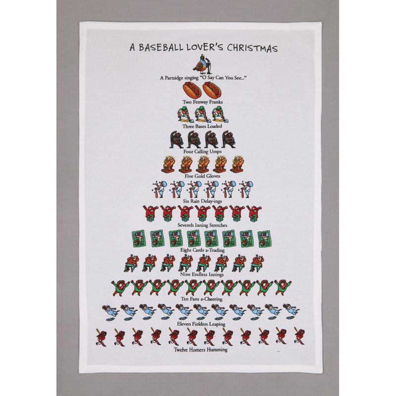 Serviette de cuisine A Baseball Christmas