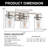 18Inch Bathroom Vanity Light-478584045
