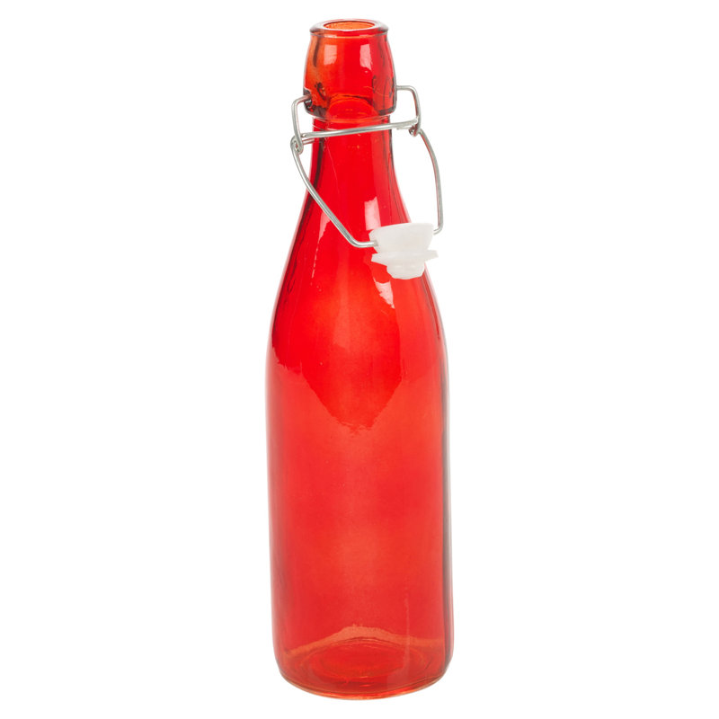 Bowmore Decanter, 32cm H x 8cm W x 8cm D, Red