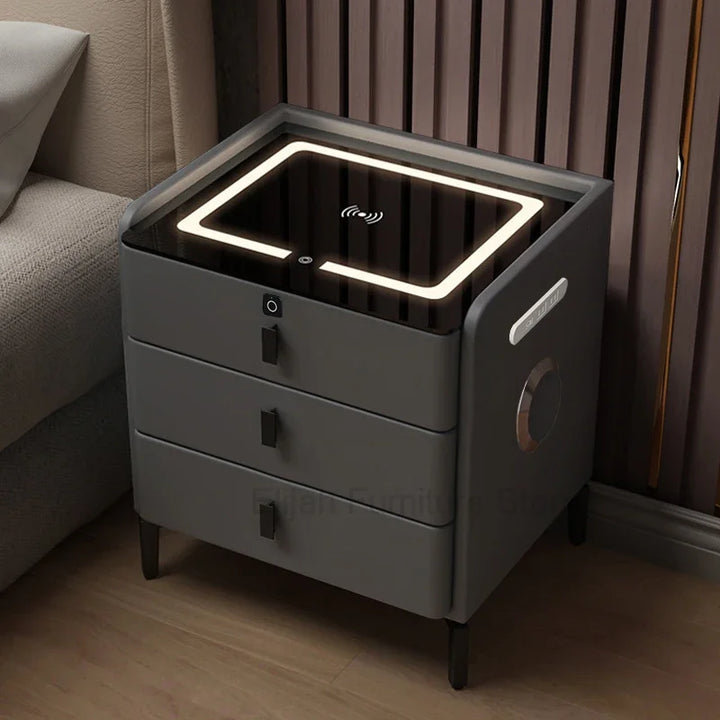 Ciah Smart Console Nightstand Frames Cabinets Luxury