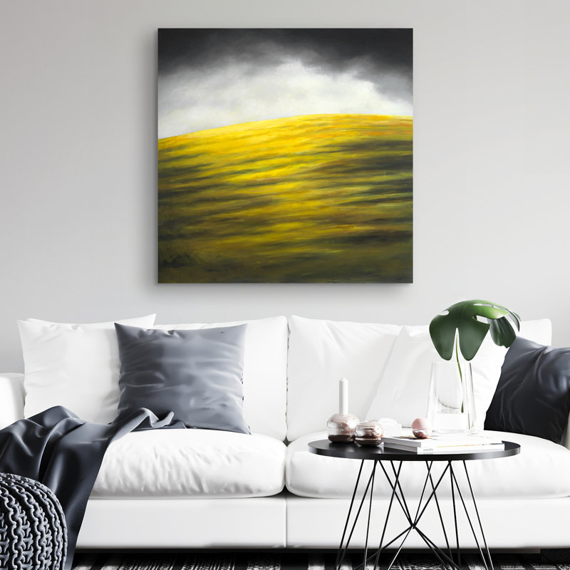 hill - 32"x32" art on canvas