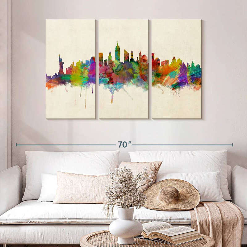 Skyline Sireci New York Sireci III, H 32 po x l 50 po