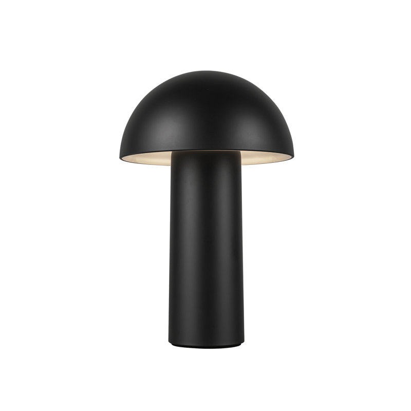 Setas 6-In LED Table Lamp, Black