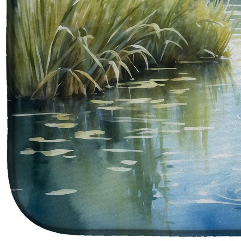 Tapis de séchage Ducks by the Pond