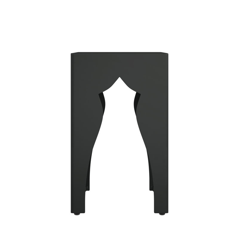 Aladdin Table 3, Textured Black