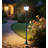 4 Pack 40" Solar Post Lights Outdoor, Led Dusk To Dawn Waterproof Lights For Yard & Pathway