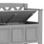 Banc de rangement en bois massif Amherst-121977467