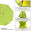 Auvent de remplacement pour parasol 9 po-177932967