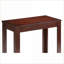 Table basse de jardin blanche compacte pour petits espaces, rangement spacieux à 2 tablettes Assemblage facile-1600358943