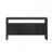 Sideboard 60" 4 Doors, Modern Minimalist Solid Wood Veneer With Open Shelf, Natural Wood Grain, Large Capacity Storage Console Table (Black)-384312908
