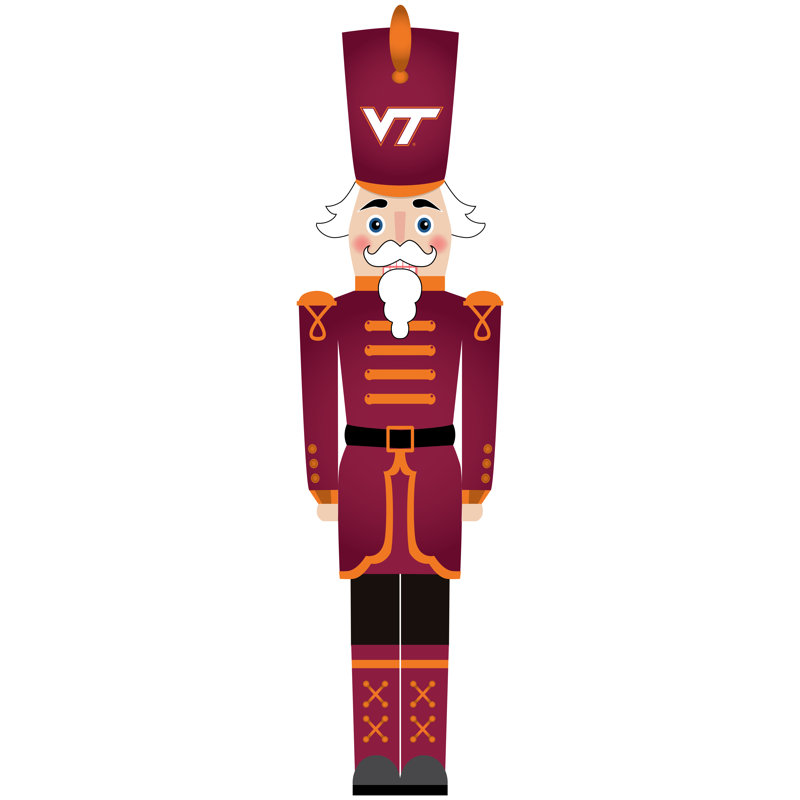 Virginia Tech University 46" Nutcracker Leaner