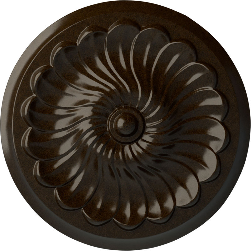 Médaillon de plafond en spirale Endurathane, Bronze