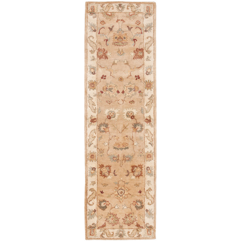 Bulwinder Hand Tufted Wool Oriental Rug, Runner 2'3" x 8'