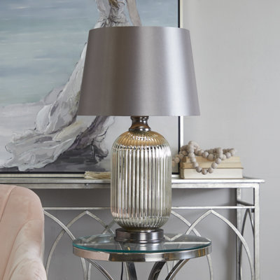 Glass Buffet Lamp