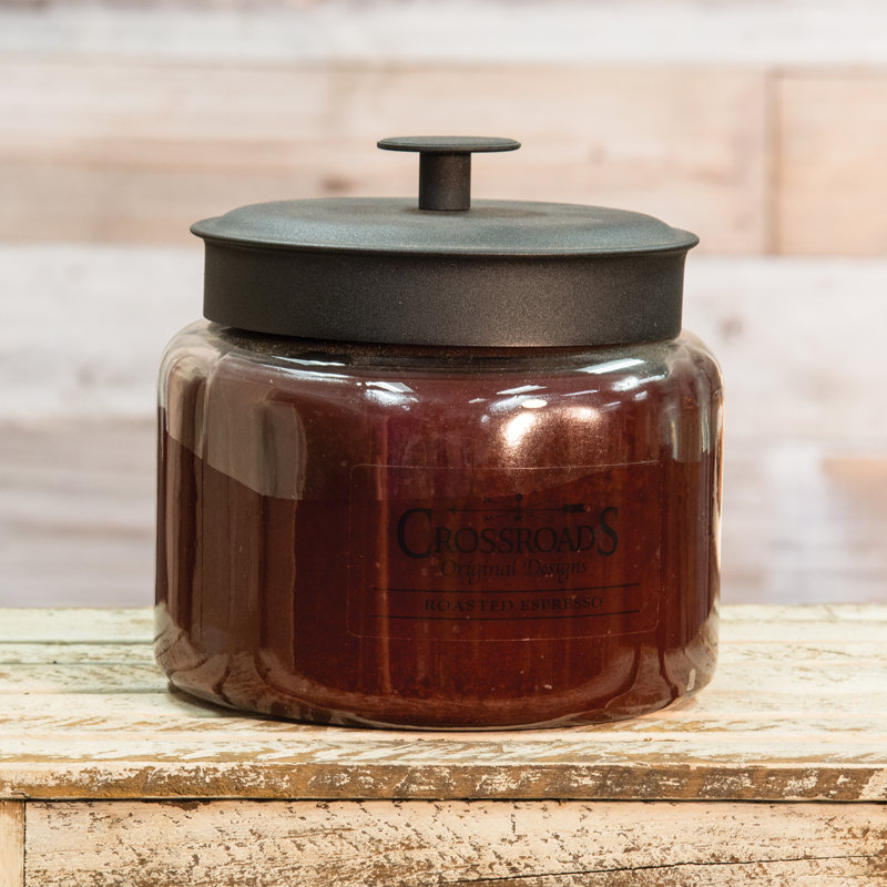 Bougie espresso rôtie 64 oz, Pot de 64 oz