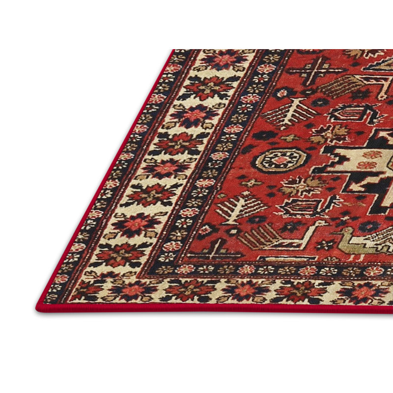 Tapis rouge à motif sud-ouest, Rectangle 5 pi x 8 pi