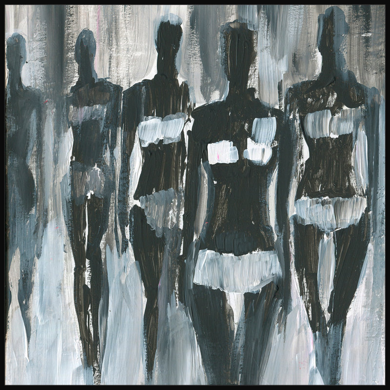 « night catwalk »-reproduction d’image sur toile, H 20 po x l 20 po
