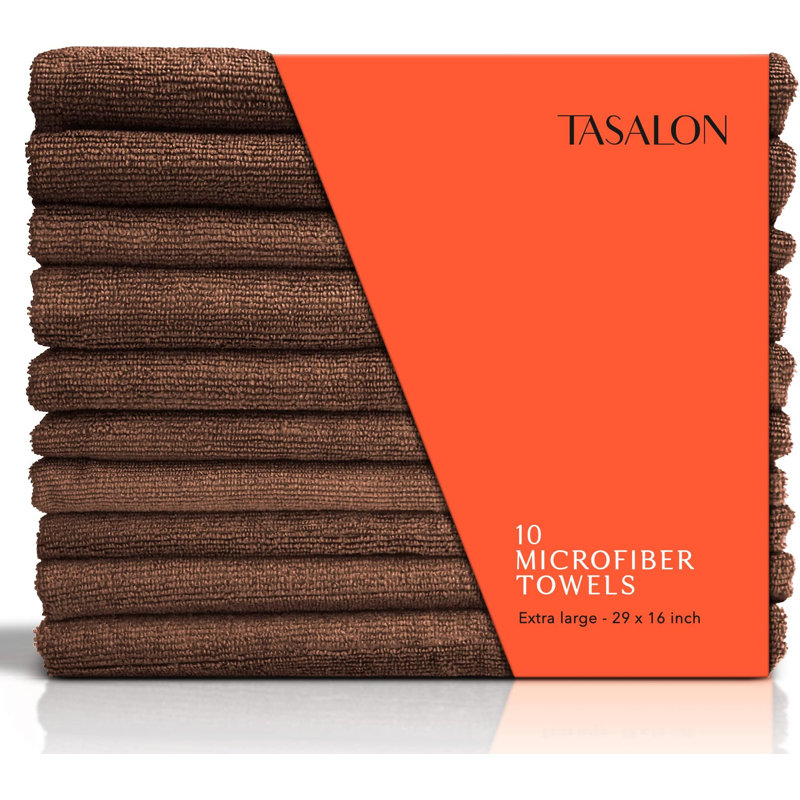 Hand Towel Quick Dry Hair Salon Towel, Brown