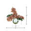 Tropical Orchid Arrangement in Glass Vase