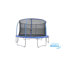 Filet d'enclos de trampoline Machrus Upper Bounce, pour cadre rond de 12 pi, utilisant 4 poteaux droits-1062311919