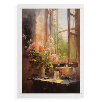 FLORAL Series DCCLXXVI -Canvas Print Only - NOT FRAMED