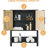 Gallott Freestanding Over The Toilet Storage-469536828