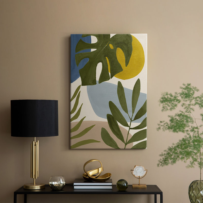 Tropica Tumble I -Custom Wrapped Gallery Cavas, 27" H x 18" W