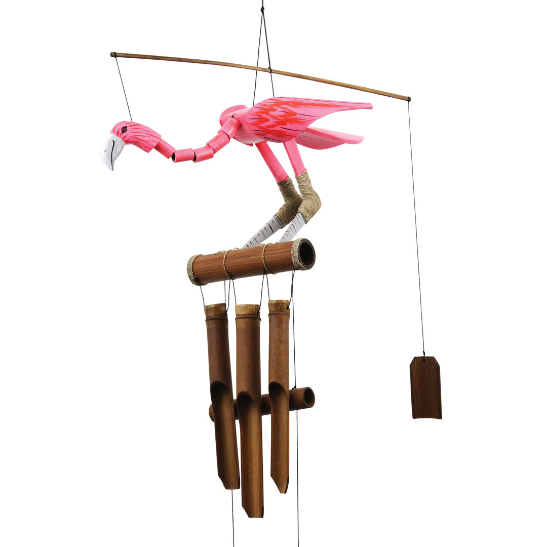 Hadden Bamboo Animals Wind Chime Bay Isle Home™