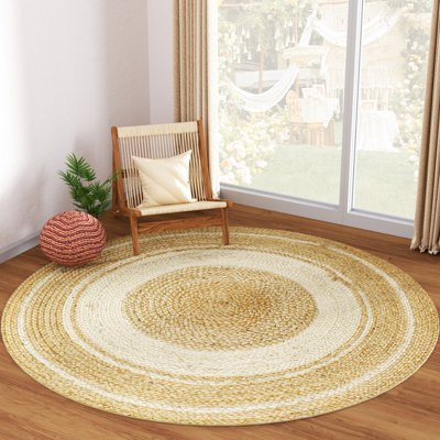 Kayleigh Hand-Braided Jute Area Rug