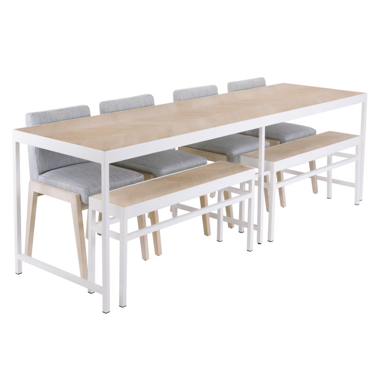 Wood/Metal Kitchen Bench