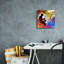 «Sax Player» par Rey Klimt, art mural sur toile