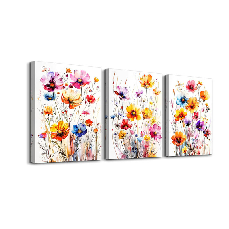 3 Piece Wrapped Canvas Print