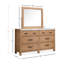 Grande commode à 2 tiroirs Wilmot avec rangement et panneau de rangement-130035472