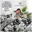 Polycotton Floral Bedding Duvet Cover Set with Pillowcases - Available in Single Double King Machine Washable-120827828