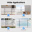 304 Stainless Steel Glass Railing Post Clamp Middle Post Balcony Stair Guardrail Support Column-60426988