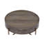 Table basse à tambour avec 1 tiroir
