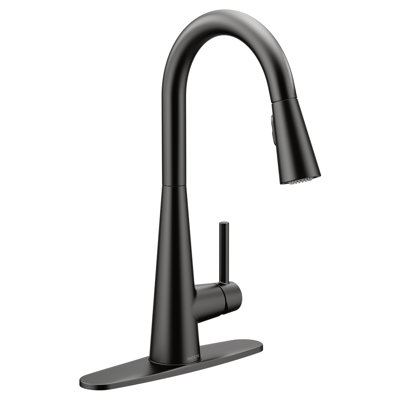 Moen Sleek Pull Down Single Handle Kitchen Faucet with Power Boost Technology and Duralock