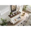 Commode 6 tiroirs en bois avec rangement