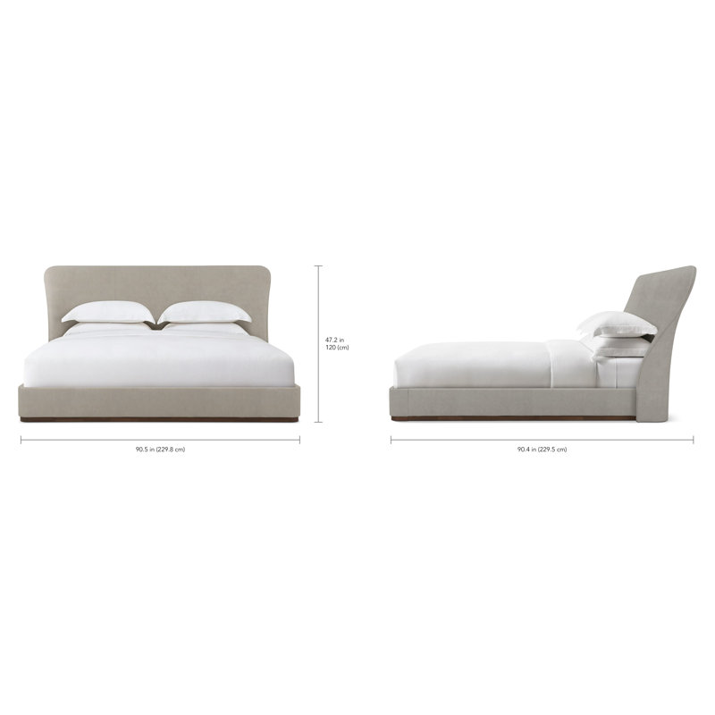 Paris Upholstered Bed, King