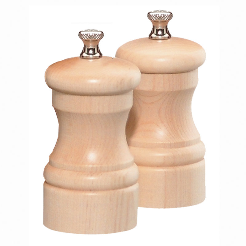 Ensemble de moulins à poivre et sel chef Capstan, Naturel