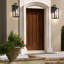 Applique murale lanterne murale d'extérieur noir mat 1 lumière Neeja-1836549002