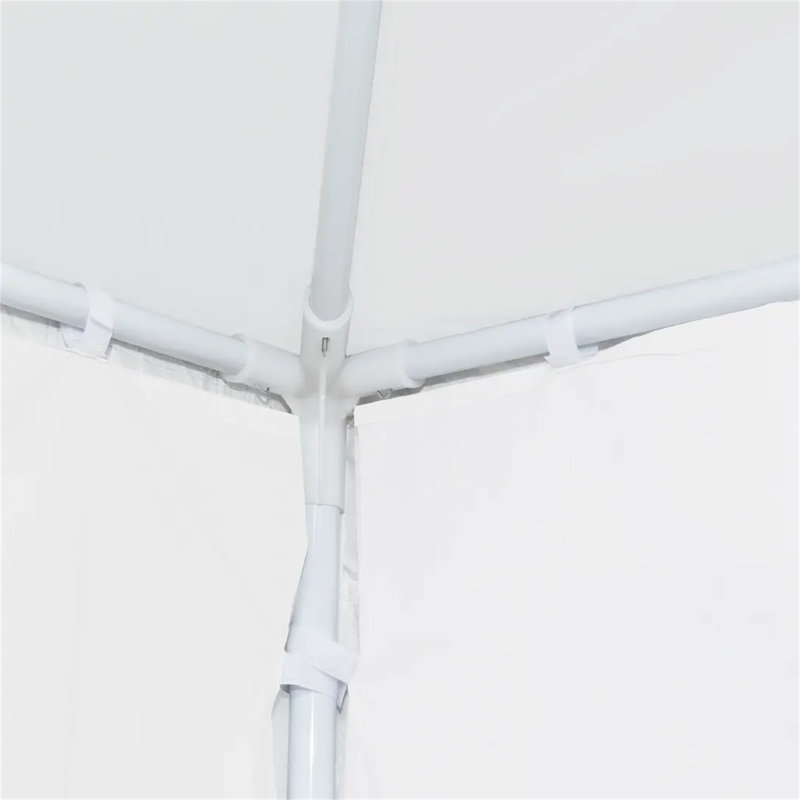 12m x 3m Steel Party Tent, White