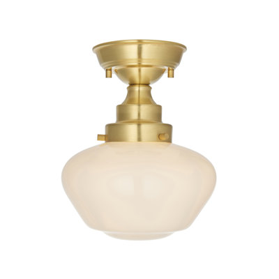 Morrissey Glass Flush Mount