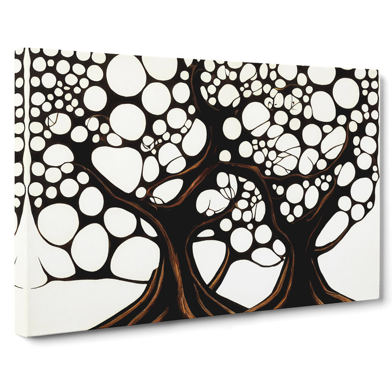 Dashing Trees - Wrapped Canvas, 50cm H x 76cm W x 3cm D
