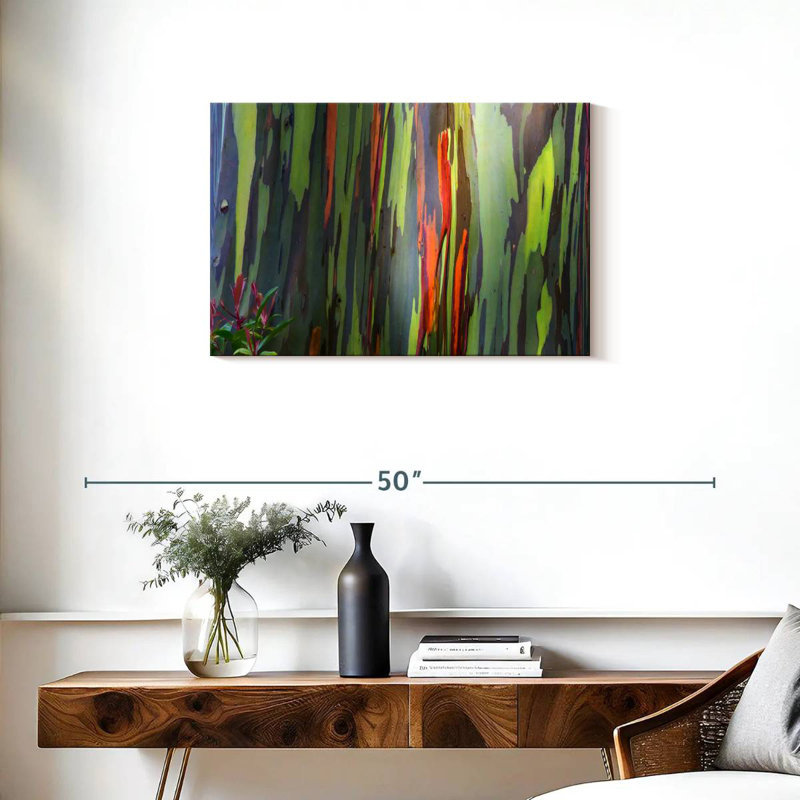 Harnek Rainbow Eucalyptus Bark, 20" H x 30" W