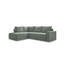 Brave Dave 6 Seater Corner Sofa Bed Chenille-117515045